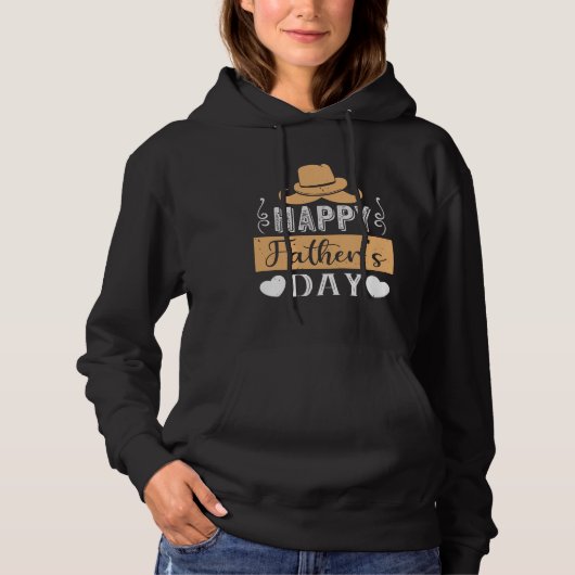 Vader - Gelukkige Vaderdag Hoodie (Voorkant)