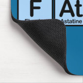 Vader gemaakt van elementen muismat (Hoek)