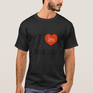vader German I Love Baba Vaderdag Cadeau for T-shirt