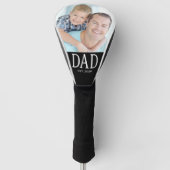 Vader Gevestigd Foto Golfheadcover (Voorkant)