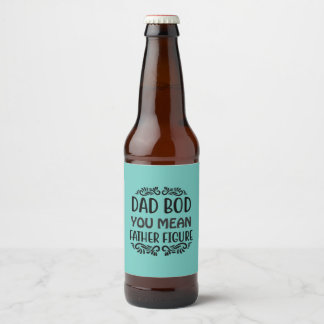 Vader Gift U bedoelt Vader Cijfer Bier Etiket