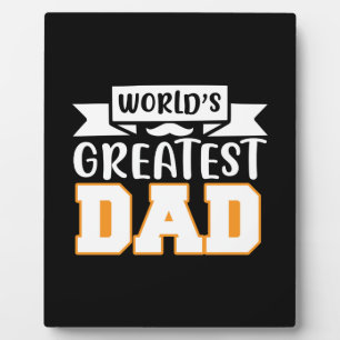 Vader Gift World's grootste vader Fotoplaat
