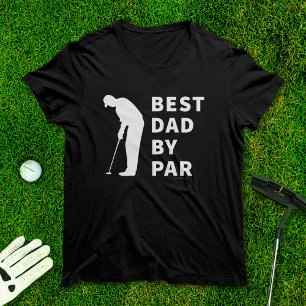 Vader Golfing Funny Beste vader van Par Golf Humor T-shirt
