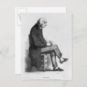 Vader Goriot, illustratie van Le Pere Briefkaart (Voorkant / Achterkant)