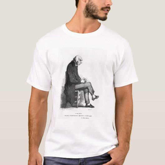 Vader Goriot, illustratie van Le Pere T-shirt (Voorkant)