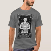 Vader Guardian Schild Kosmische Tarot Stijl Vader T-shirt (Voorkant)