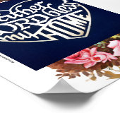 VADER HEER ZEGEN MIJN HUIS POSTER (Hoek)