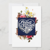 Vader Heer zegene mijn Huis Kaart (Voorkant)
