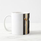 Vader Heffen Baby Silhouette vaderdag Koffiemok (Links)