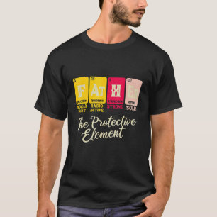 Vader het beschermend element Periodic Table Fun J T-shirt