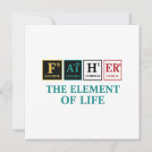 Vader – het element van het leven | periodiek syst (Voorkant)