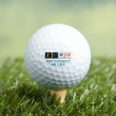Vader – het element van het leven | periodiek syst golfballen (Insitu Shirt)