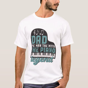  vader het Man de mythe de piano legend T-shirt
