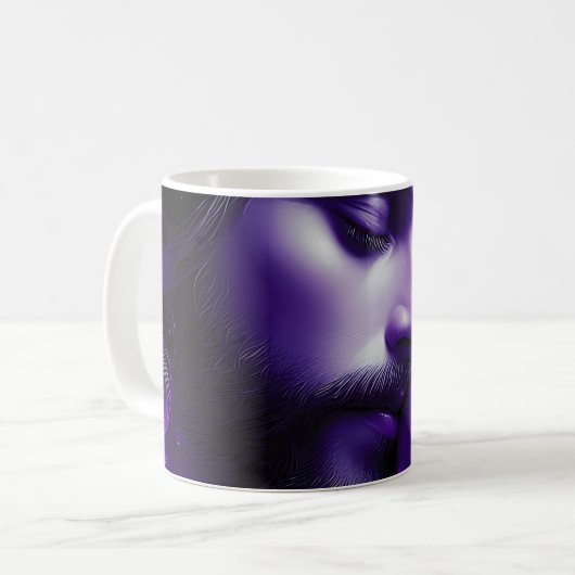 Vader houdt van glimlachen koffiemok (Voorkant links)