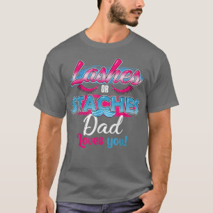 Vader houdt van je beste gender onthulling t-shirt