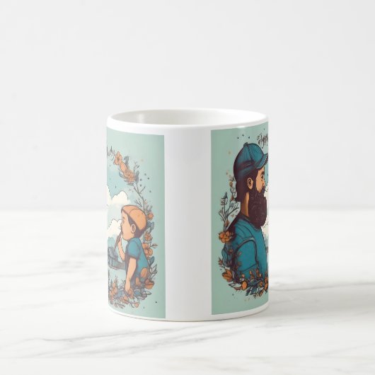 Vader houdt van koffiemok (Center)