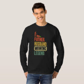 Vader Husband Mowing Legend T-shirt (Voorkant volledig)