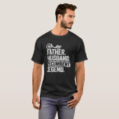 Vader Husband Recumbent Legend Trike Dad Velomobi T-shirt (Voorkant volledig)