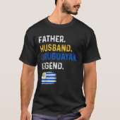 Vader Husband Uruguayan Legend Proud Pap Uruguay T-shirt (Voorkant)
