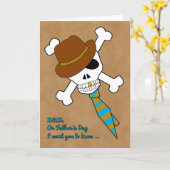 Vader, ik hou van je tot de dood op Vaderdag met s Kaart (Gele Bloem)