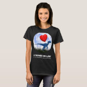 Vader in de Rex Dinosaur Humor T-shirt (Voorkant volledig)