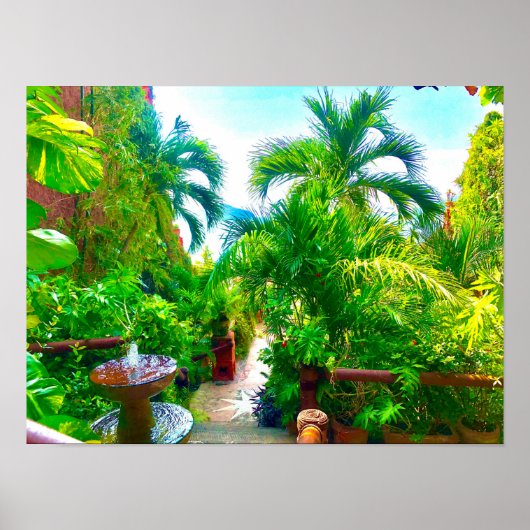 Vader in de tropen poster (Voorkant)