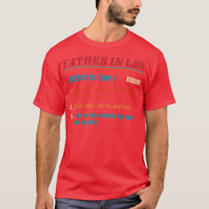 Vader in de wet Funny Storyteller Mischief Maker e T-shirt