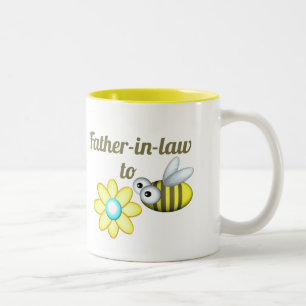 Vader in de wet om tweetone koffie-Mok te zijn Tweekleurige Koffiemok