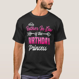 Vader in de wet van de Birthday Princess Party Bda T-shirt