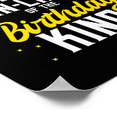 Vader in de wet van de koning van de Birthday Poster (Hoek)