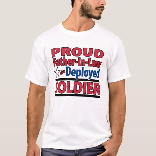 Vader-in-de-wet van een Opgesteld Soldaat Shirt (Voorkant)