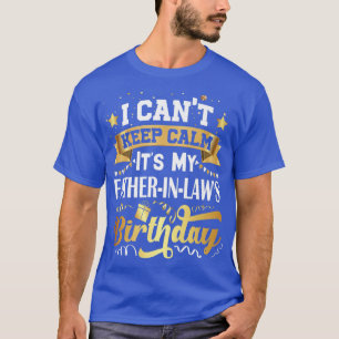 Vader in de wet: Verjaardag T Partij Gift Idee Fam T-shirt