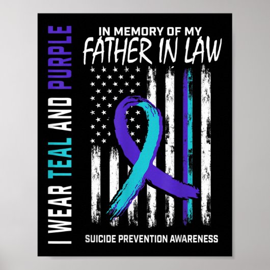 Vader in de wet zelfmoordpreventie Amerika Poster (Voorkant)