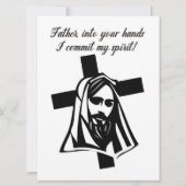 Vader, in je handen zet ik mijn geest vast. (Voorkant)