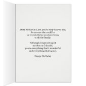 Vader in Law Birthday Abstract Mandala Design (Binnen (Rechts))