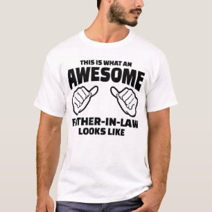 Vader-in-law-cadeau - Geweldige priester-in-law T-shirt