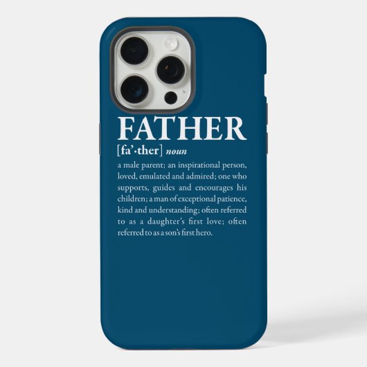 Vader iPhone Hoesje (Achterkant)