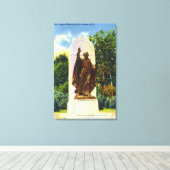 Vader Jogues Memorial Uitzicht Canvas Afdruk (Insitu (Houten vloer))
