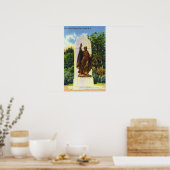 Vader Jogues Memorial Uitzicht Poster (Keuken)