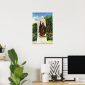 Vader Jogues Memorial Uitzicht Poster (Thuiskantoor)