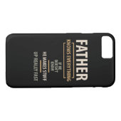 Vader kent alles - vader en opa-cadeautjes Case-Mate iPhone case (Achterkant (Horizontaal))
