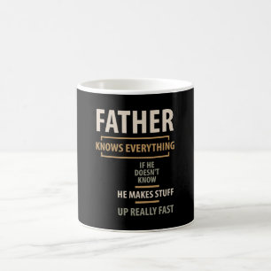 Vader kent alles - vader en opa-cadeautjes koffiemok