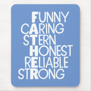 Vader kent Crossword Art Muismat