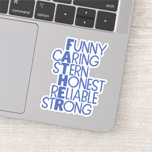 Vader kent Crossword Art Sticker