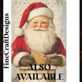  vader kerst in schoorsteen AZ4 decoupage Tissuepapier