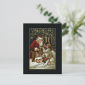  vader kerstcadeaus aan kind briefkaart (Staand voorkant)