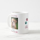 Vader kerstfeestmaal stijlvolle foto's koffiemok (Voorkant links)