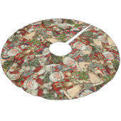 Vader kerstgebloed polyester Tree S Kerstboom Rok (Gekanteld)