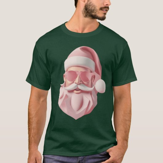 Vader Kerstgezin T-shirt (Voorkant)