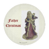 VADER KERSTMIS snijplank (Voorkant)